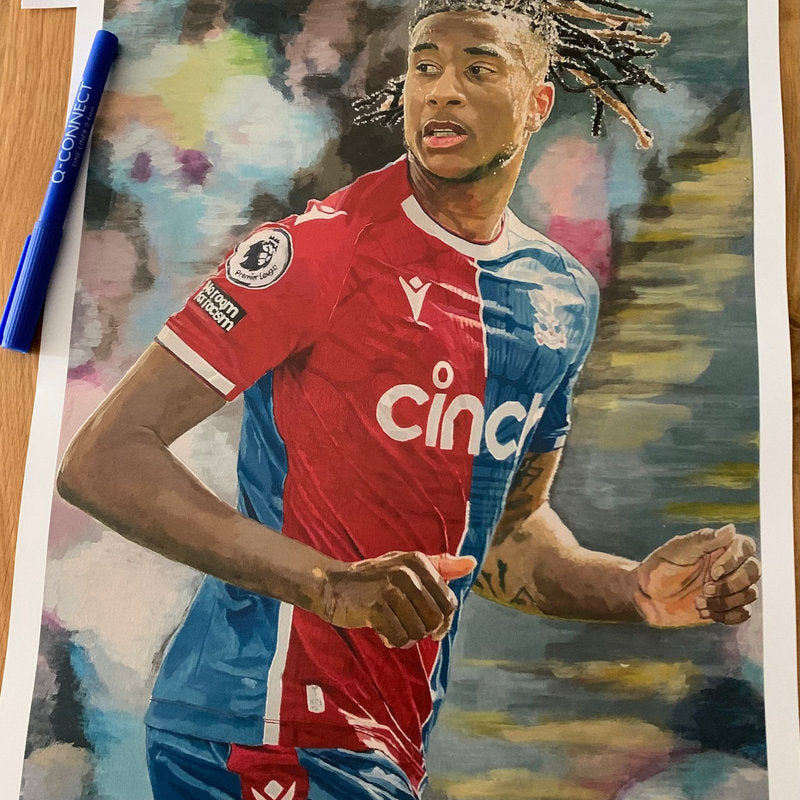 Michael Olise A3 Limited Print